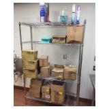 Metal Wire Storage Shelf Rack