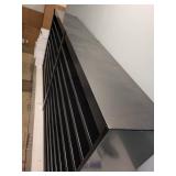 Large Metal Office Mail Sorter with Multiple Compartments