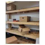 Heavy-Duty Wooden Storage Shelving Unit with 3 Shelves