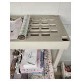 Set of 3 Plastic Storage Shelving Units