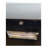 3-Drawer Black Lateral File Cabinet with Lock