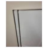 Set of 2 Large Whiteboards with Aluminum Frames