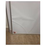 Set of 2 Large Whiteboards with Aluminum Frames