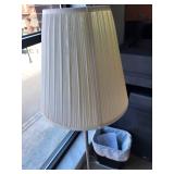 Traditional Floor Lamp with Pleated Shade