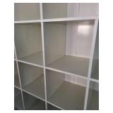White 5x5 Cube Storage Shelf Unit