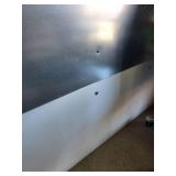 Set of 6 Office Divider Boards with Metal and White Panels