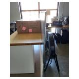 Set of 6 Office Divider Boards with Metal and White Panels