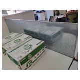 Set of 4 Metal Office Divider Boards