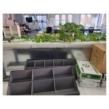 Set of 4 Metal Office Divider Boards