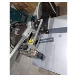 Manual Hot Stamping Monograming Machine with Adjustable Table and Wooden Handle