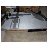 Manual Hot Stamping Monograming Machine with Adjustable Table and Wooden Handle