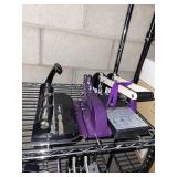 KW-Trio Heavy Duty Power Punch and Adjustable 3-Hole Punch Set