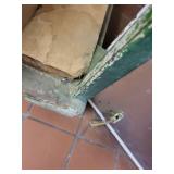 Used Industrial Metal Cart with Casters