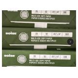 Lot of 12 Boise X-9 8.5x14 Multi-Use Copy Paper Reams