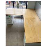 6 Desk Surfaces, each measuring approx. 30" wide and 84"x69"