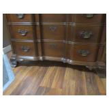 (LRF) Vintage Wood Secretary Desk w...