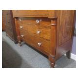 (LRB) Vintage Wood 6-Drawer Dresser...