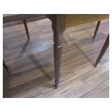 (LRB) Vintage Wood Drop Leaf Table ...