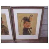 (LRF) Pair of Vintage Framed Floren...