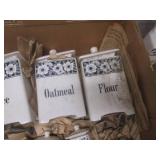 (LRB) Vintage Elvira Canister Set I...