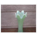 (LRB) Vintage Green Opalescent Swun...