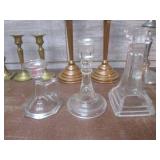 (LRF) Assorted Vintage Candle Holde...