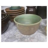 (K) Assorted Vintage Clay Pottery B...