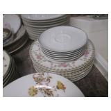 (K) Assorted Vintage Plates, Platte...