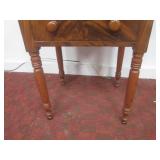 (LRB) Vintage Wood 2-Drawer Table -...