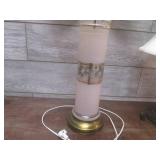 (LRB) 2 Vintage Lamps - 33" and 24"...