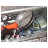 (K) Assortment of Hand Tools, Drill...