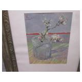 (LRB) Vintage Framed Vincent Van Go...