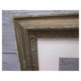 (LRB) Vintage Framed Vincent Van Go...