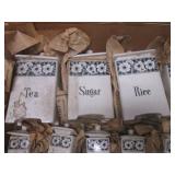 (LRB) Vintage Elvira Canister Set I...