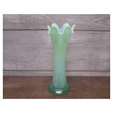 (LRB) Vintage Green Opalescent Swun...