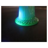 (LRB) Vintage Green Opalescent Swun...