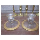 (LRF) Assorted Vintage Candle Holde...