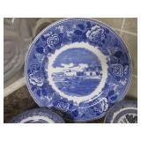 (K) Vintage Blue Willow Johnson Bro...