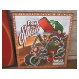 (K) Metal Looney Tunes Sign 16" x 1...