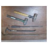 (K) 3 Pry Bars and 2 BFH