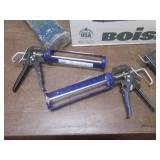 (K) Assorted Caulk Guns, Window Kit...