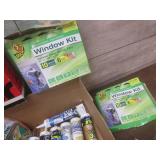 (K) Assorted Caulk Guns, Window Kit...