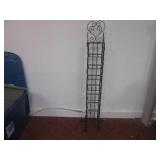 (K) Metal Narrow 9-Tier Media Rack ...