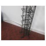 (K) Metal Narrow 9-Tier Media Rack ...