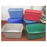 (STR) Assorted 30 Gallon Totes As S...