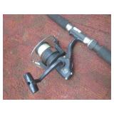 (K) 3 Open Face Fishing Reels and R...