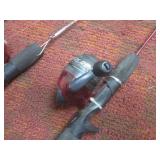 (LRF) Assorted Fishing Rods and Ree...