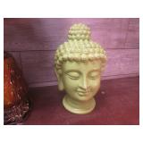 (K) Vintage Lamp, Buddha Head Figur...