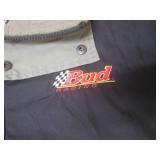 (K) Bud Racing Coat Size L...