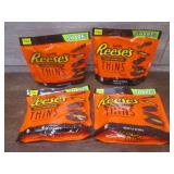 (K) 4 Share Size Bags of Dark Reese...